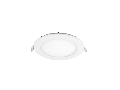 LED PANEL ROTUND SERIE ECO 12W ALB RECE D145mm