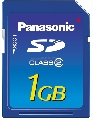 Panasonic - Card Secure Digital 1GB