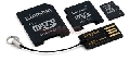 Kingston - Card MicroSD 4GB Multi Kit