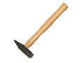 HAMMER WITH HARDWOOD HANDLE 300g