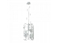 Lampa suspendata  Freeflow MOD346-PL-01-W