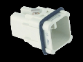 Conector Tata - 21X21 - 7P + E 10A 250V / 4kV / 3 - CRIMP CONNECTION - GRI