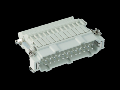 Conector Tata - 104X27 - 24P + E 16A 500V / 6kV / 3 - SCREW TERMINAL BLOCK - STÂNGA - GRI