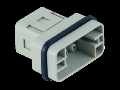 Conector Tata - 32X13 - 8P + E 16A 500V / 6kV / 3 - CRIMP CONNECTION - GRI