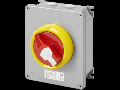 Selector rotativ - HP- montaj aparent - Emergenta - METAL BOX - 16A 3P+N - blocabil RED KNOB - IP66