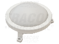 CIL.LED cu grad de protectie, rotund, carcasa mat.plastic LHLMK6NW 230 V, 50 Hz, 6 W, 420 lm, 4000 K, IP54,EEI=A