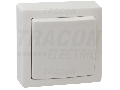 Intrerupator cap scara,pe tencuiala (pentru tapet) TFK106 10AX/250VAC, IP20 (106)