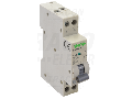 Disjunctor cu prot. diferentiala, electronic,2P,1 mod, B ... EVOKEB3203 B32, 30mA, 6kA, AC,