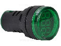 Voltmetru, indicator LED,verde NYG3-VG 24-500VAC, d=22mm