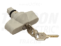 Incuietoare de siguranta pentru cutii TME TME-ZM 180, key removable in both positions