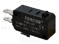 Microantrerupator cu tampon KW3-05 1CO 10(3)A/230V AC, 4,8x0,8 mm, IP00