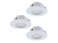 Lampa incastrata PINEDA 3000K alb cald 220-230V,50/60Hz IP20, IP44