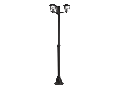 Lampa pardoseala ALORIA negru 220-240V,50/60Hz IP44