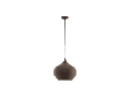 Lampa suspendata CAMBORNE dark brown, creme 220-240V,50/60Hz