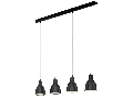 Lampa suspendata PRIDDY negru, alb 220-240V,50/60Hz IP20