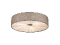 Lampa tavan FUNGINO satin nickel, alb 220-240V,50/60Hz