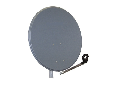 Antena satelit 80cm/75cm,Ol,39dB,sup.plia.LNB incl.,antracit