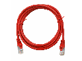 Patchcablu Cat.5 ecranat RJ45 rosu 5m