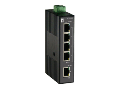 Switch 4xRJ45+1xRJ45, fara sursa de alimentare,sina DIN