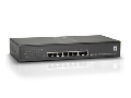 Switch 8xRJ45 10/100/1000 (PoE+), Desktop, 90W