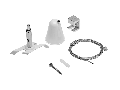 X-RAIL 3-circuit track system suspension kit - ceiling mount XAE-ZZWECLB-00