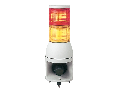 Lampa Turn 100 Mm 24 V Sirena - Led Stabil/Intermitent - Portocaliu/Rosu