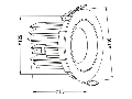 COB 30W Spot tip DOWNLIGHT 3000K