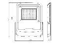 Proiector-SL 200W SMD 3000K