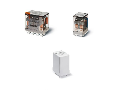 Releu de putere miniatural - 2 contacte, 12 A, C (contact comutator), 6 V, Standard, C.A. (50/60Hz), AgNi, Fi?abil, Niciuna