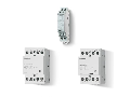 Contactor modular - 2 contacte, 25 A, Contactor modular, 25 A, Indicator mecanic + LED, 230...240 V, C.A. (50/60Hz)/C.C., AgNi, 1 ND + 1 NI, Standard