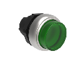 Push buton luminos 22MM PLATINUM SERIES, EXTENDED. PUSH ON-PUSH OFF, GREEN