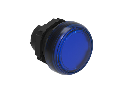Cap lampa semnalizare 22MM PLATINUM SERIES, BLUE. WITHOUT MOUNTING ADAPTER