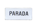 Eticheta cu text pentru LPX AU100 LEGEND HOLDER, PARADA