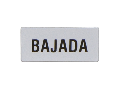 Eticheta cu text pentru LPX AU100 LEGEND HOLDER, BAJADA