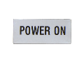 Eticheta cu text pentru LPX AU100 LEGEND HOLDER, POWER ON