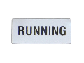 Eticheta cu text pentru LPX AU100 LEGEND HOLDER, RUNNING