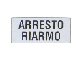 Eticheta cu text pentru LPX AU100 LEGEND HOLDER, ARRESTO RIARMO