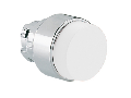 PUSH-PUSH BUTTON ACTUATOR, 22MM 8LM METAL SERIES, EXTENDED, WHITE