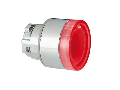 Push buton luminos, 22MM 8LM METAL SERIES, FLUSH, WITH SIDE VISIBILITY. PUSH ON-PUSH OFF, RED