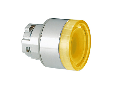 Push buton luminos, 22MM 8LM METAL SERIES, FLUSH, WITH SIDE VISIBILITY. PUSH ON-PUSH OFF, YELLOW
