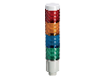 STEADY LIGHT MODULE. 45MM. BUILT-IN LED CIRCUIT. GREEN, BLUE, ORANGE, RED, 24VDC