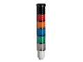 STEADY LIGHT MODULE. 45MM. BUILT-IN LED CIRCUIT. WHITE, GREEN, BLUE, ORANGE, RosuWITH CONTINUOUS OR PULSED SOUND, 24VDC