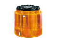 STEADY LIGHT MODULE. 70MM BA15D FITTING, DIRECT SUPPLY, ORANGE