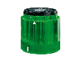 STEADY LIGHT MODULE. 70MM BA15D FITTING, DIRECT SUPPLY, GREEN