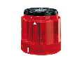 STEADY LIGHT MODULE. Ø70MM BA15D FITTING, DIRECT SUPPLY, RED