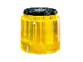 STEADY LIGHT MODULE. Ø70MM BA15D FITTING, DIRECT SUPPLY, YELLOW