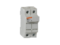 Suport fuziblie cu montaj pe sina R, FOR 10X38MM FUSES. 32A RATED CURRENT AT 690VAC, 2P. WITHOUT STATUS INDICATOR. 2 module