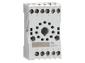 SOCKET FOR RELAY FOR FITTING ON DIN RAIL OR WITH SCREWS, 11-PIN FOR HR70 2C... SCREW TERMINALS