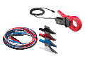 CURRENT CLAMP KITS FOR DMG M3. PORTABLE DEVICES, COMPOSED BY 1 CURRENT CLAMPS 1000/1 AND 1 ALLIGATOR CLIP CABLE FOR tensiune MEASUREMENTS. FOR DMGM3900, IF MEASURING INPUTS FOR NEUTRAL-EARTH/GROUND AND NEUTRAL CURRENT ARE USED TOO