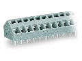 PCB terminal block; 2.5 mm²; Pin spacing 5/5.08 mm; 6-pole; suitable for Ex-e applications; CAGE CLAMP®; commoning option; 2,50 mm²; light gray